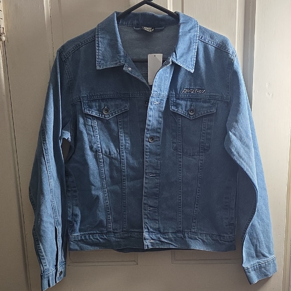 Santa Cruz Skateboards Blue Jean Jacket